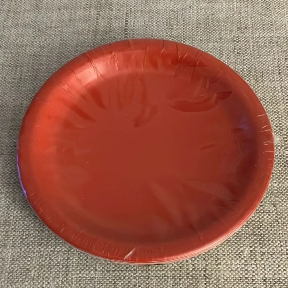 New Package of Paper Plates